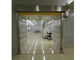 पीवीसी स्क्रॉल दरवाजे के साथ 1.2 मिमी स्टेनलेस स्टील एसयूएस 304/201 एयर शावर सुरंग