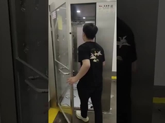 HEPA वायु फिल्टर प्रणाली के साथ अनुकूलित स्टेनलेस स्टील क्लीनरूम एयर शॉवर