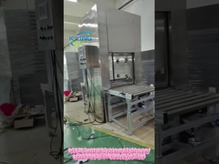 पीएलसी नियंत्रण प्रणाली ऑटो रोल कन्वेयर लाइन के साथ एयर शॉवर पास बॉक्स