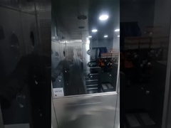 एलसीडी डिस्प्ले के साथ स्वचालित स्लाइडिंग डोर एयर शावर सुरंग सीई प्रमाणन