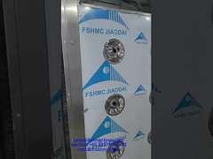 कक्षा 100 क्लीनरूम स्टेनलेस स्टील एयर शावर माइक्रो कंप्यूटर नियंत्रण और 1000-1500m/3 एयर फ्लो के साथ