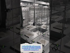 125 किलोग्राम वजन और 45 डीबी के कम शोर स्तर के साथ जस्ती शीट पंखे फिल्टर इकाई