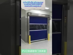 कक्षा 10000 स्वच्छ कक्ष प्रयोगशाला स्टेनलेस स्टील एयर बौछार, पीसीएल नियंत्रण