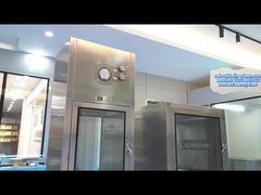 स्टेनलेस स्टील हैंडल क्लीनरूम पास बॉक्स स्वच्छ और सुरक्षित उत्पादन वातावरण बनाए रखना