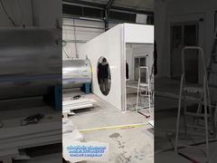 कक्षा 100000 धूल मुक्त सॉफ्टवॉल क्लीन रूम एफएफयू के साथ