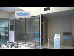 फार्मास्युटिकल में लचीला और मूवेबल क्लास 100 लैमिनार फ्लो बूथ