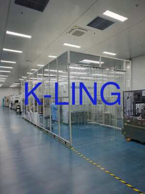Modular Cleanroom with ISO5/ISO6/ISO7 Purification Rank Detachable and Movable Design for Dust-Free Clean Booth with More Than 300Lux Purification Light