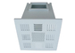 प्लास्टिक स्प्री स्टील डिफ्यूज़र प्लेट सीलिंग HEPA फ़िल्टर बॉक्स क्लास 100 HEPA फ़िल्टर सिस्टम