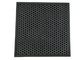 G4 सक्रिय कार्बन प्राथमिक वायु फ़िल्टर पैनल आवास वायु शोधक काला रंग