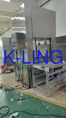 220V/50Hz या 380V/50Hz बेहतर वायु निस्पंदन के साथ मौसम प्रतिरोधी एलईडी एयर शॉवर सुरंग