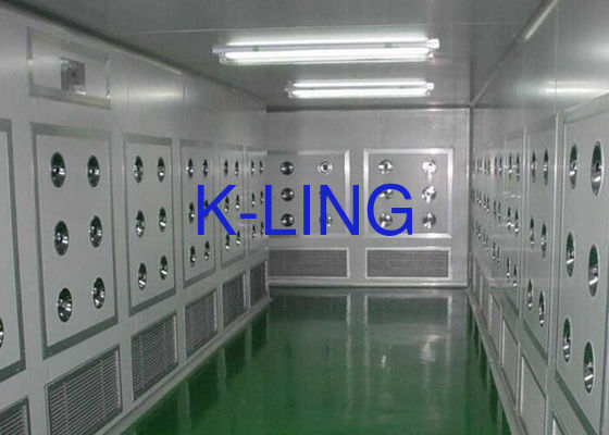 जैविक इंजीनियरिंग के लिए HEPA फ़िल्टर उपकरण के साथ SUS304 / 201 Cleanroom एयर शावर