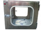स्वनिर्धारित स्टेनलेस स्टील 201 डायनामिक पास बॉक्स विपरीत पक्षों पर दरवाजे के साथ संलग्न स्थान