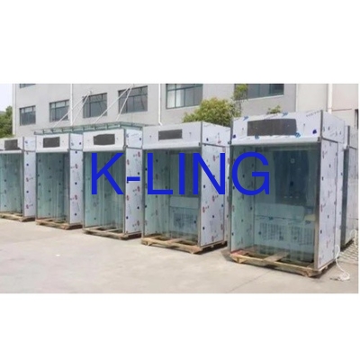 स्टेनलेस स्टील पाउडर भार के लिए Laminar प्रवाह बूथ H13 F6 G3 निस्पंदन चरण