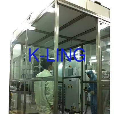 कक्षा 1000 स्वच्छ कक्ष नरम दीवार आसान स्थापना दक्षता के साथ स्वच्छ कक्ष