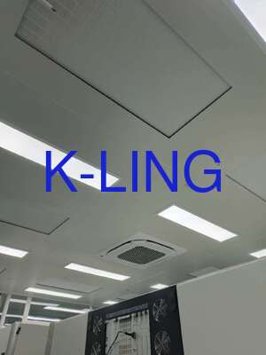 हेपा निस्पंदन 99.99%@0.3um और पाउडर लेपित स्टील मॉड्यूलर क्लीनरूम के साथ त्वरित असेंबली और डिसअसेंबली सॉफ्टवॉल क्लीन रूम