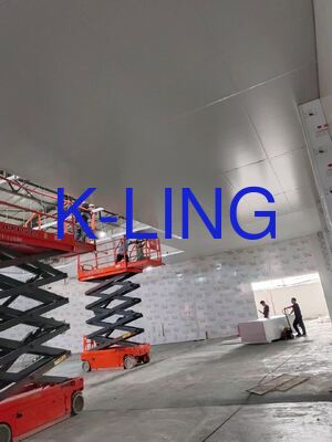 ग्लास मैग्नीशियम रॉक वूल सैंडविच पैनल 50 मिमी हार्डवॉल क्लीनरूम क्लास 1000 आईएसओ 5 आईएसओ 6 आईएसओ 7 शुद्धिकरण रैंक वॉल पैनल सिस्टम