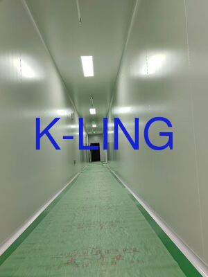 Wall Mounted hardwall modular Clean Room Class 1000 ISO5 ISO6 ISO7 Ideal For Microelectronics Industry Clean Environment