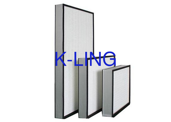 क्लीनरूम उपकरण HEPA शोधक प्रतिस्थापन के लिए मिनी प्लीट HEPA एयर फ़िल्टर