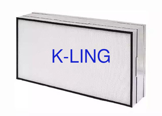 फैन फिल्टर यूनिट रिप्लेसमेंट के लिए सेपरेटर के बिना मिनी प्लेटेड HEPA एयर फिल्टर