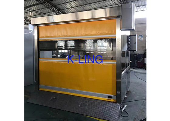 HEPA फ़िल्टर के साथ 25m/S एयर स्पीड इंटेलिजेंट PVC डोर एयर शावर बूथ