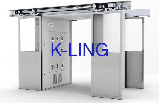 माइक्रोइलेक्ट्रॉनिक कंट्रोल बोर्ड के साथ IP54 रेटेड इंडस्ट्रियल क्लीनरूम एयर शावर टनल