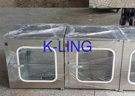 अनुकूलन योग्य क्लीनरूम पास बॉक्स धूलरोधी उच्च क्षमता