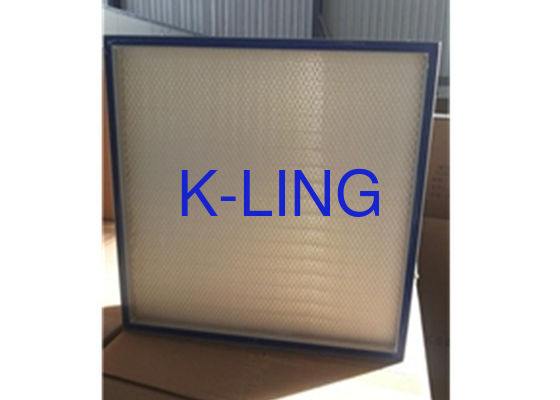 एबी गोंद सील ईवीए गास्केट 99.97% दक्षता मिनी फोल्ड डिजाइन के साथ HEPA एयर फिल्टर