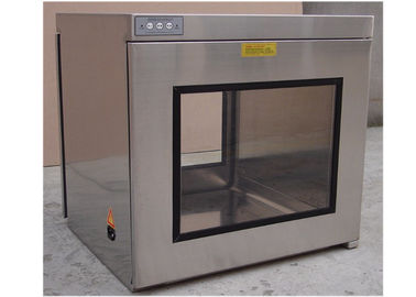 हेपा फ़िल्टर H13 / H14 स्थैतिक Cleanroom पास बॉक्स / चैम्बर कक्षों के माध्यम से Cleanroom पास
