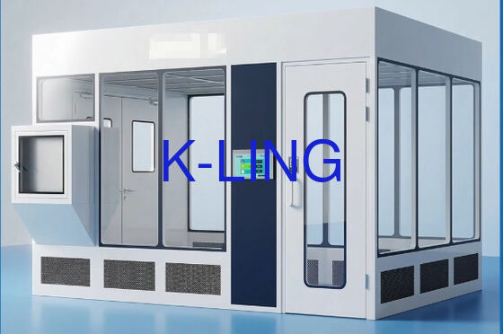 Free Standing Or Wall Mounted Hardwall cleanroom Suitable for Aerospace Manufacturing