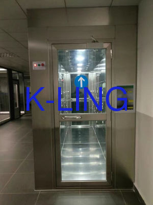 स्टेनलेस स्टील नोजल के साथ कक्षा 8 स्प्रे पेंटिंग क्लीनररूम एयर शावर