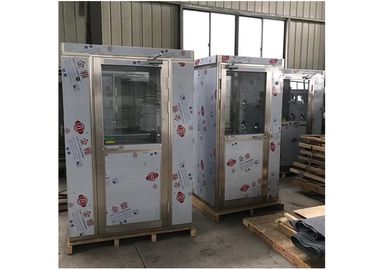स्टेनलेस नोजल के साथ डस्ट प्यूरीफाईिंग SS304 Cleanroom एयर शावर