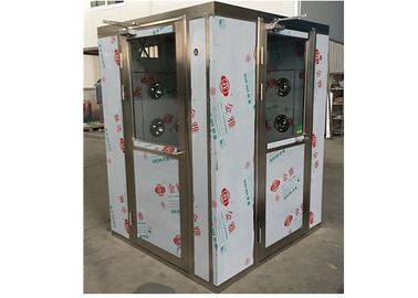 एकल व्यक्ति स्वचालित Cleanroom एयर शावर Omron इन्फ्रारेड सेंसर
