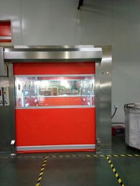 Cleanroom 1000kgs क्षमता के लिए फास्ट शटर रोलिंग डोर एयर शावर सुरंग