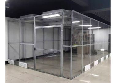 Plexiglass दीवार, एल्यूमीनियम प्रोफ़ाइल फ़्रेम के साथ टिकाऊ सॉफ्टवॉल क्लीन रूम