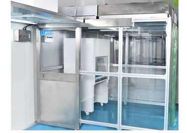 अनुकूलन योग्य स्टेनलेस स्टील दरवाजा मॉड्यूलर साफ कमरे / सॉफ्टवॉल Cleanroom