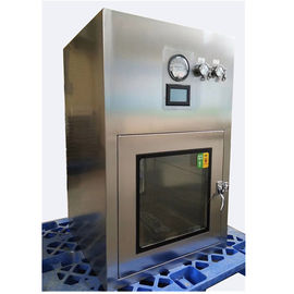 संपूर्ण SUS304 डायनेमिक क्लियररूम पास बॉक्स इलेक्ट्रिक इंटर लॉकर 220V 60HZ