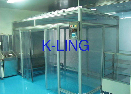 मॉड्यूलर सॉफ्टवॉल पोर्टेबल क्लीन रूम बूथ स्टेशन