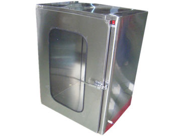स्टेनलेस स्टील Cleanroom पास बॉक्स साफ कमरे इलेक्ट्रिक इंटर लॉकर 110V / 50HZ