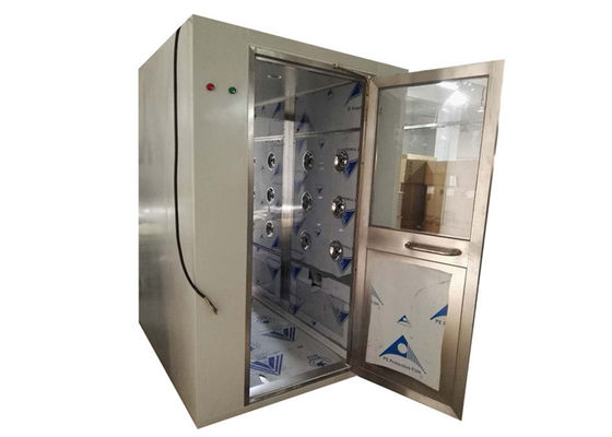 CE इलेक्ट्रॉनिक गूंथ Cleanroom एयर शावर स्टेनलेस स्टील 304