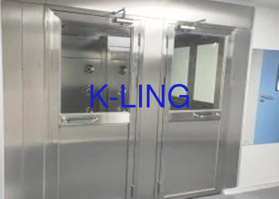 स्वनिर्धारित प्रकार व्यक्तियों एयर शावर सुरंग पीएलसी और टच स्क्रीन नियंत्रित