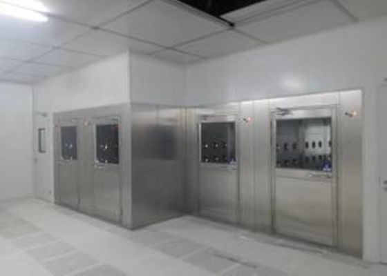 उच्च दक्षता फिल्टर के साथ जीएमपी मानक 25 एम / एस एयर स्पीड एयर शावर सुरंग