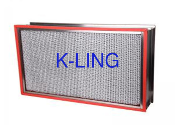 उच्च तापमान 250 ℃ बेकिंग फर्नेस निकास फ़िल्टर लाल सिलिकॉन गोंद