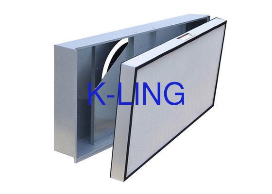 FFU क्लीन रूम फाइबरग्लास H12 H13 H14 U15 U16 प्लेटेड HEPA एयर फ़िल्टर / FFU रिप्लेसमेंट फ़िल्टर