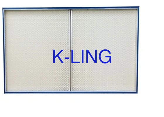 एचवीएसी वायु शोधन वेंटिलेटेड सिस्टम के लिए जीएमपी क्लीन रूम जेल सील HEPA फ़िल्टर: