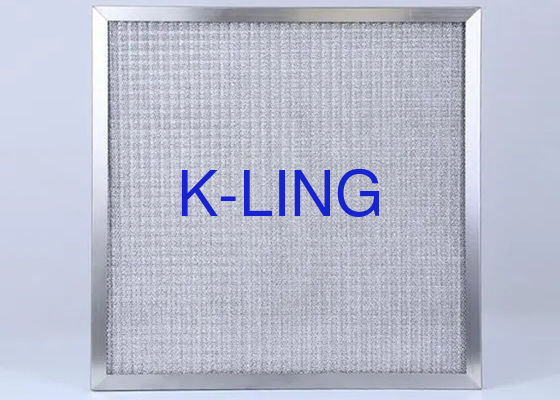 उच्च तापमान प्रतिरोधी प्लेटेड पैनल एयर फिल्टर 300 डिग्री सेल्सियस का प्रतिरोध करते हैं