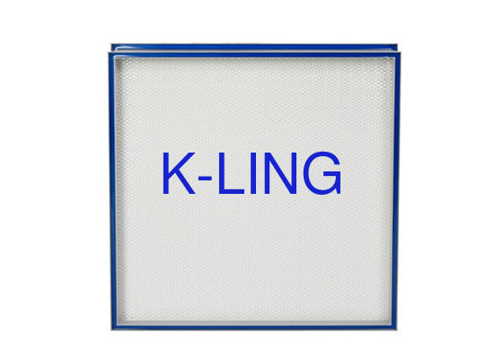 फ्रंट जेल सील मिनी प्लीट HEPA एयर फ़िल्टर CE प्रमाणन: